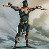 Concept Art Brazilian Hero. Concept Art, Traditional illustration, Character Design, Digital Illustration, Digital Drawing, and Digital Painting project by Dalmo Barros - 10.09.2022