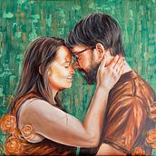 My project for course:  Realistic Oil Portraiture: Conveying Detail and Expression. Fine Arts, Painting, and Oil Painting project by Cláudia Silva - 09.23.2022