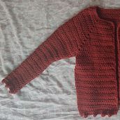 Mi proyecto del curso:  Top-down: prendas a crochet de una sola pieza. Fashion Design, Fiber Arts, DIY, Crochet, and Textile Design project by Aina - 09.24.2022