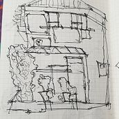 Architectural Sketching. Un proyecto de Bocetado, Dibujo, Ilustración arquitectónica, Sketchbook e Ilustración con tinta de Balu Modhvadiya - 24.09.2022