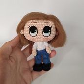 Mi proyecto del curso: Amigurumis: personas tejidas a crochet. Arts, Crafts, To, Design, Fiber Arts, Crochet, Amigurumi, and Textile Design project by raquel_gar - 09.24.2022