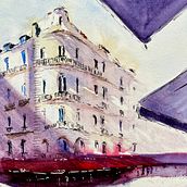 Mijn project van de cursus: Architectuur tekenen met aquarel en inkt. Sketching, Drawing, Watercolor Painting, Architectural Illustration, Sketchbook & Ink Illustration project by Wim Devreese - 09.24.2022