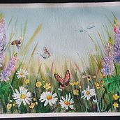 My project for course: Illustrating the Natural World with Watercolor and Charcoal . % ylva_hindefelt tarafından hazırlanan Geleneksel illüstras, on, Tablo, Doğalcı İllüstras, Ve on projesi - 09.24.2022