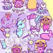 My project for course: Kawaii-Style Story Illustration. Traditional illustration, Character Design, Digital Illustration, and Manga project by Lizzie Nowobilska-Dean - 09.24.2022