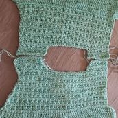 Mi proyecto del curso: Diseño de prendas a crochet: patronaje y escalado de tallas. Un progetto di Fashion design, Uncinetto, Textile Design e Fiber Art di Maria Neried Romero Esquivel - 24.09.2022