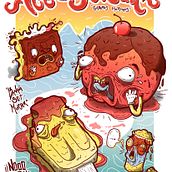 ICE-SCREAM. Un progetto di Illustrazione tradizionale, Graphic design e Illustrazione digitale di Mathias Grosso - 25.09.2022
