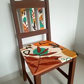 Meu projeto do curso: Pintura decorativa em móveis com tinta acrílica. DIY, Woodworking, Decorative Painting, Furniture Restoration, Upc, and cling project by Charles - 09.25.2022