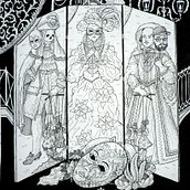 Black and White Marker drawings. Traditional illustration project by Eliza S - 09.25.2022