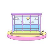 My project for course: Designing Kawaii Worlds: Spread Joy Through Illustration. Projekt z dziedziny Projektowanie postaci, Ilustracja c, frowa i Manga użytkownika Siriluk Chanamai - 25.09.2022