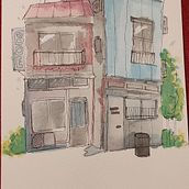 Il mio progetto del corso: Disegno architettonico espressivo con pennarelli colorati. Un proyecto de Bocetado, Dibujo, Ilustración arquitectónica, Sketchbook e Ilustración con tinta de luca_pigoli - 25.09.2022