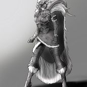 Meu projeto do curso: Pintura digital de personagens no Procreate. Traditional illustration, Character Design, and Digital Illustration project by Eduardo Brandt - 09.24.2022