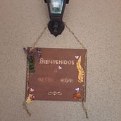 Mi proyecto del curso: Bordado sobre madera. Arts, Crafts, Embroider, Fine Arts, and Textile Design project by karemcarreno - 09.22.2022