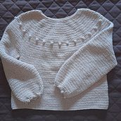 Mi proyecto del curso: Crochet: diseña prendas y patrones con tejido circular. Design de acessórios, Design de moda, Tecido, DIY, e Crochê projeto de Maria Jose Orihuela Blanco - 26.09.2022