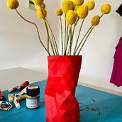 My project for course: Geometric Handmade Molds: Design 3D-faceted Objects. Un progetto di Design, Design di accessori, Artigianato, Belle arti, Interior design, Interior Design, Interior Design e DIY di Xenia Ratke - 26.09.2022