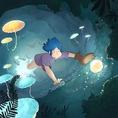 My project for course: Fantastical Illustrations with Procreate. Traditional illustration, Digital Illustration, and Digital Drawing project by Davide Lucchini - 09.26.2022