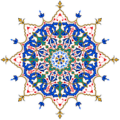 My project for course: Introduction to Islamic Art: Create Biomorphic Patterns. Un proyecto de Pintura, Pattern Design, Dibujo, Pintura a la acuarela e Ilustración con tinta de ariane.constantin - 26.09.2022
