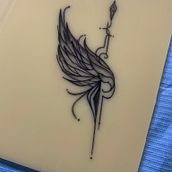 Mi proyecto del curso: Tatuaje para principiantes. Tattoo Design project by Meritxell Amat - 09.26.2022