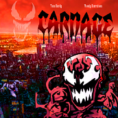 Portada Carnage. Projekt z dziedziny Trad, c, jna ilustracja,  Manager art, st, czn i Projektowanie graficzne użytkownika Christian Araujo Miranda - 12.10.2020