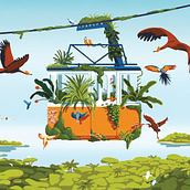 EXPOSITION VERBETON. Traditional illustration project by fagostudio - 06.05.2019