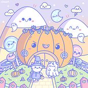 My project for course: Designing Kawaii Worlds: Spread Joy Through Illustration. Un progetto di Character design, Illustrazione digitale e Manga di Nimas Arum - 24.09.2022