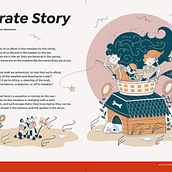 My project for course: Children’s Publications: Editorial Design and Illustration. Un projet de Conception de personnages, Illustration numérique, Illustration jeunesse, Dessin numérique , et Littérature jeunesse de Denise Champagne Sam - 27.09.2022