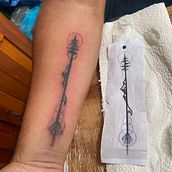 Mi proyecto del curso: Tatuaje para principiantes. Un progetto di Design di tatuaggi di Romeo Escobedo - 27.09.2022