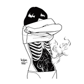 Sadness. Traditional illustration, Character Design, Pencil Drawing, and Drawing project by mylenacarlospessoa - 09.22.2022