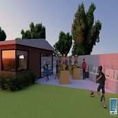 Residencia de Ancianos. Design, Interior Architecture, Interior Design, Interior Decoration, and Architecture project by Priscilla Román - 05.03.2022