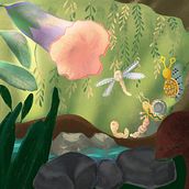 My project for course: Atmospheric Scenes in Procreate: Paint with Color and Light. Un progetto di Illustrazione digitale e Illustrazione tradizionale di juliagarcia1 - 28.09.2022