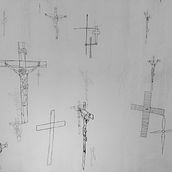 La Vera Croce. Un projet de Sculpture, Art conceptuel , et Dessin de Lorenzo Gnata - 28.09.2022