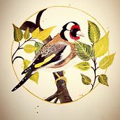 My project for course: Watercolor with Filigree and Metallic Details. Een project van Traditionele illustratie, Schilderij, Aquarelschilderen,  Botanische illustratie y Decoratief schilderen van svenja199 - 28.09.2022