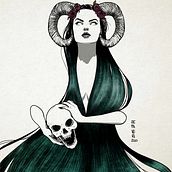 L'altra me. Traditional illustration project by cin24zia - 06.12.2020