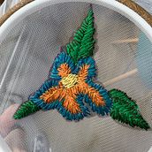 Mi proyecto del curso: Bordado freestyle sobre tul para principiantes Ein Projekt aus dem Bereich Erweiterungsentwicklung, Stickerei, Botanische Illustration und Textildesign von matix - 28.09.2022