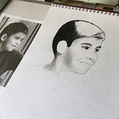 Mi proyecto del curso: Retrato realista con lápiz de grafito. Traditional illustration, Fine Arts, Sketching, Pencil Drawing, Drawing, Portrait Drawing, Realistic Drawing, Artistic Drawing, and Figure Drawing project by Juan José Torres Larios - 04.17.2021