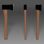 Hacha. Un proyecto de 3D y Modelado 3D de Julio Montero - 27.09.2022