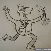 Mi proyecto del curso: Introducción a la creación de personajes estilo cartoon. Traditional illustration, Character Design, and Drawing project by Yaël Herber - 09.29.2022