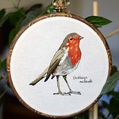 Mi proyecto del curso: Pintar con hilo: técnicas de ilustración textil. Traditional illustration, Embroider, and Textile Design project by Ana Saldarriaga - 09.29.2022
