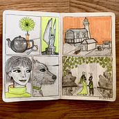 My project for course: Sketchbooking for Beginners: Learn to Draw Your Surroundings. Een project van Traditionele illustratie,  Schetsen,  Creativiteit,  Tekening y Sketchbook van Katsurasura - 29.09.2022