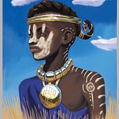 Golden Boy. Traditional illustration project by Thiago Militão - 09.29.2022