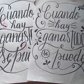 Mi proyecto del curso: Introducción al script lettering . % Mabel Istillarte tarafından hazırlanan Harfler, Ve El Yazısı projesi - 09.29.2022