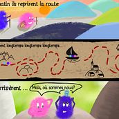 Voyage au pays de la laine. Un proyecto de Ilustración infantil de Céline - 29.09.2022