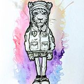 Mi proyecto del curso: Sketching diario como inspiración creativa. Un proyecto de Ilustración tradicional, Bocetado, Creatividad, Dibujo y Sketchbook de Kevin Hbl - 30.09.2022