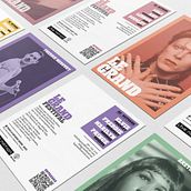 LE GRAND FESTIVAL. Un progetto di Graphic design, Design editoriale, Pubblicità, Musica, Design e Eventi di Tamara Cansino leal - 30.09.2022