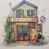 4th attempt.  Not too bad….I think!. Un proyecto de Ilustración tradicional de Annie Leeming - 30.09.2022