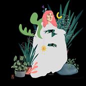 Thoughts. Un progetto di Illustrazione tradizionale di Kasia Sułek - 30.09.2022