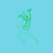 Mi proyecto del curso: Diseño de personajes estilo cartoon con Procreate. Traditional illustration, Character Design, and Digital Illustration project by Abraham Perez - 09.27.2022
