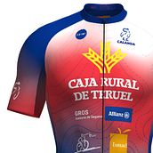 Equipaciones de ciclismo, Club Ciclista Calanda.. Design, Textile Printing, Textile D, eing, and Product Design project by Raul Marcos Giménez Robres - 10.01.2022