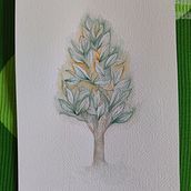 Magnolia. Un proyecto de Ilustración tradicional, Pintura a la acuarela e Ilustración botánica de laura_vitagliano - 01.10.2022