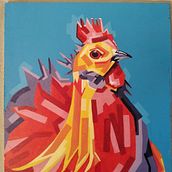 My project for course: Stylized Acrylic Painting: Explore Color and Shape. Acr, lic Painting, and Painting project by anjacla - 10.01.2022