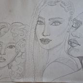 Mon projet du cours : Carnet de portraits : explorez le visage humain. Projekt z dziedziny Sketching,  R, sunek, Portret,  R, sunek art, st, czn i Sketchbook użytkownika tatiana - 01.10.2022